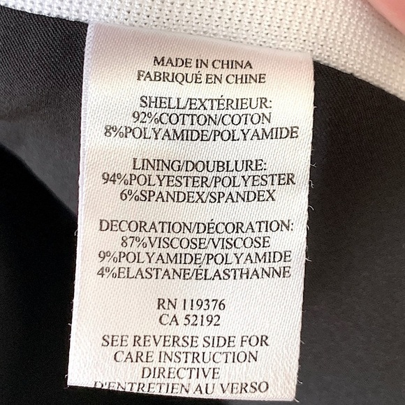 𝅺HELMUT Lange Rafter Side Zip Miniskirt in Black and White Size 10 - Picture 10 of 13